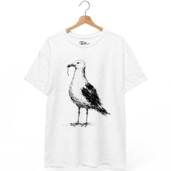 Seagull with Worm T-Shirt
